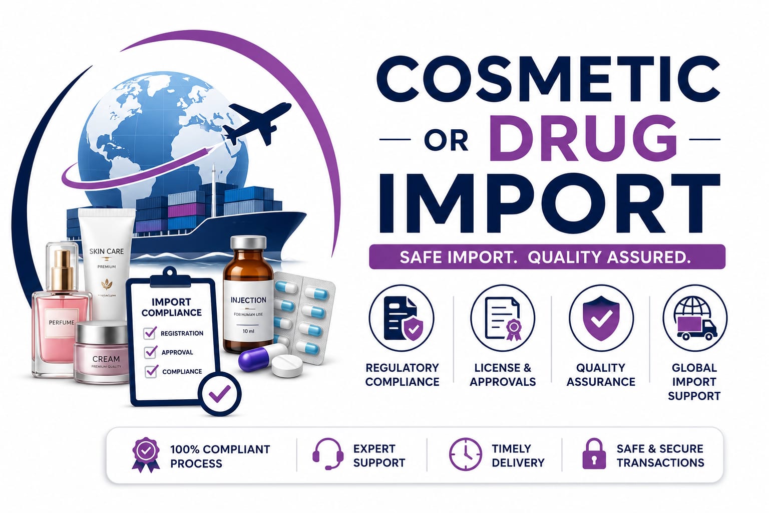 Cosmetic or Drug Import